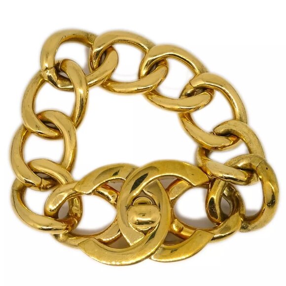 Chanel Turnlock Bracelet Gold 95A - Picture 1 of 4